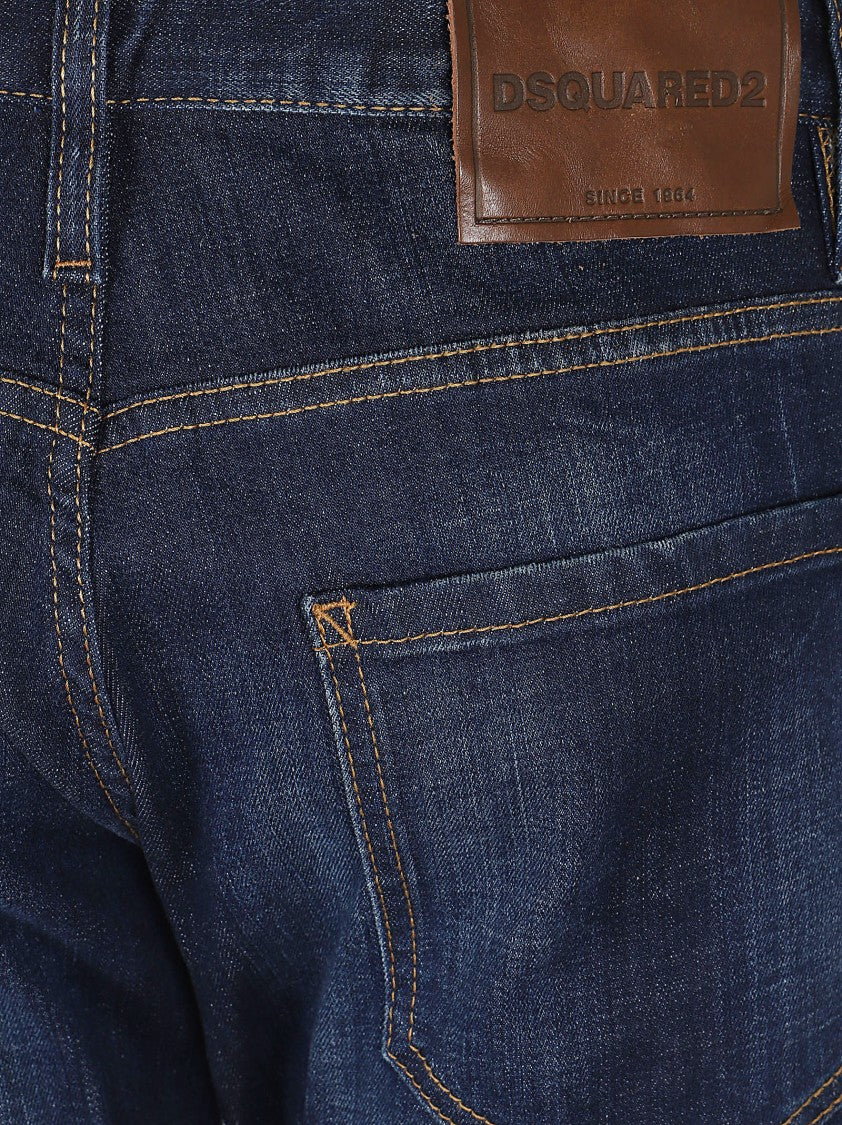 Dsquared2 Five-Pocket Slim Fit Jeans With Tapered Silhouette