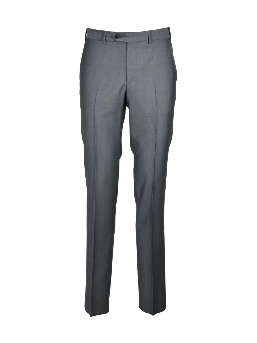 Pal Zileri Sage Green Wool Mohair Men Suit
