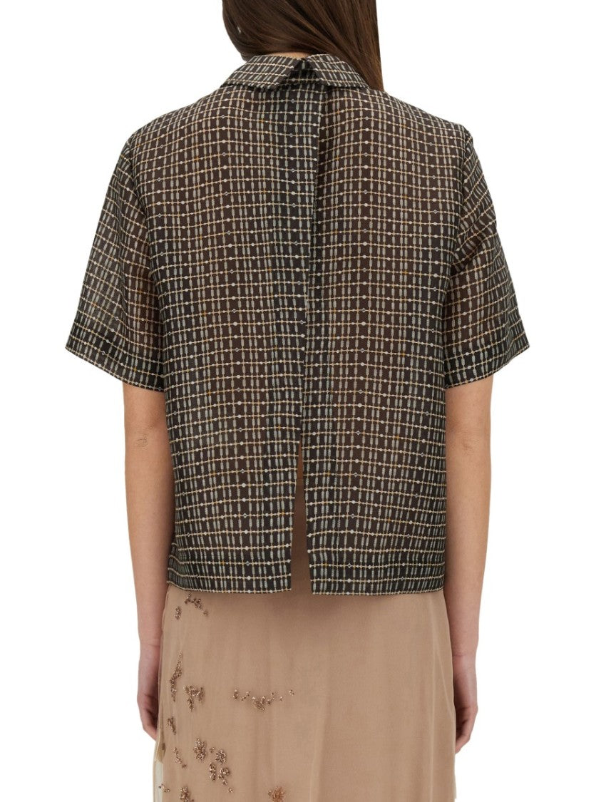 Fendi Silk Net Shirt