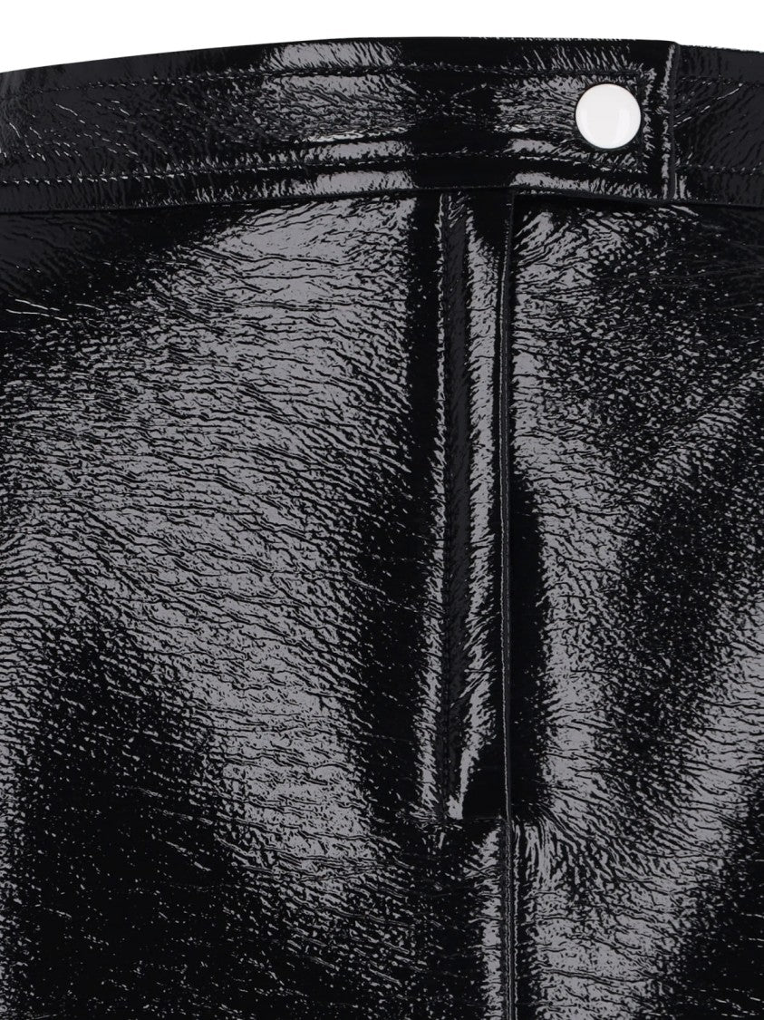 Courrèges "Re Edition" Mini Skirt Black