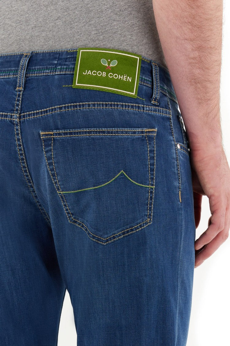 Jacob Cohen Refined Denim Pants With Modern Cut
