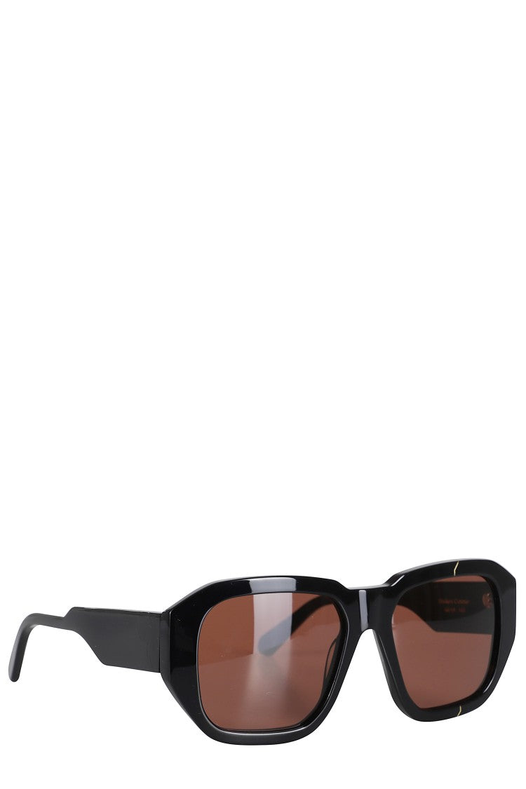 Face.Hide Broken Cosmo Glasses - Black Temple