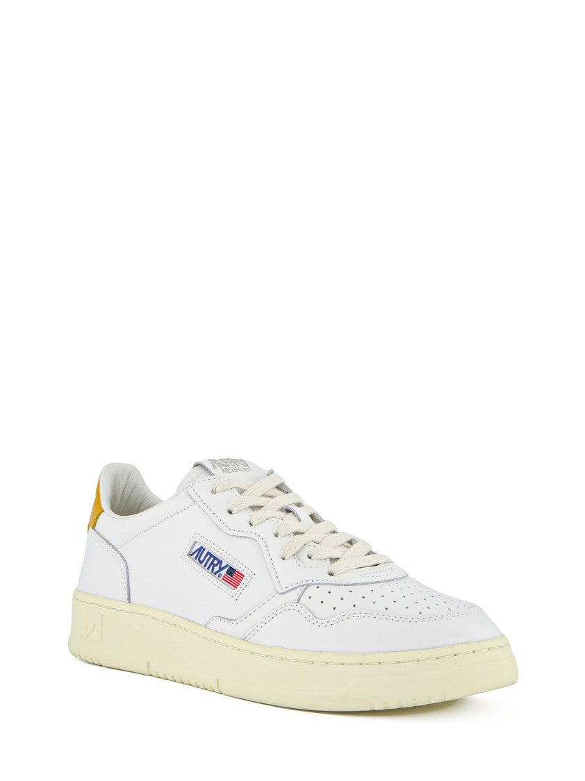 Autry White Leather Sneakers