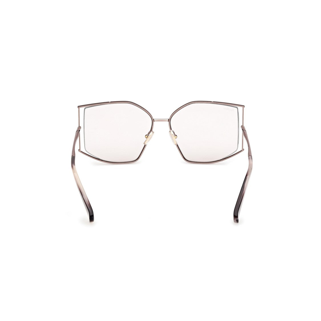 Max Mara Mm0142 Oversized Geometric Frame Sunglasses