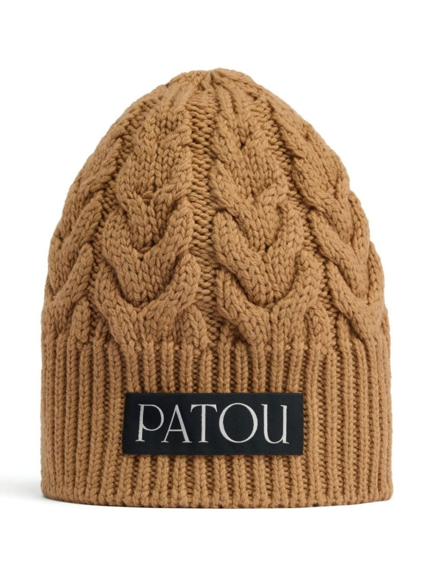Patou Cable Knit Hat
