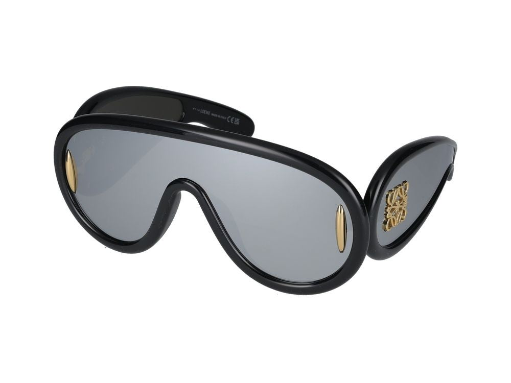 Loewe Black Lw40108i Shield Sunglasses