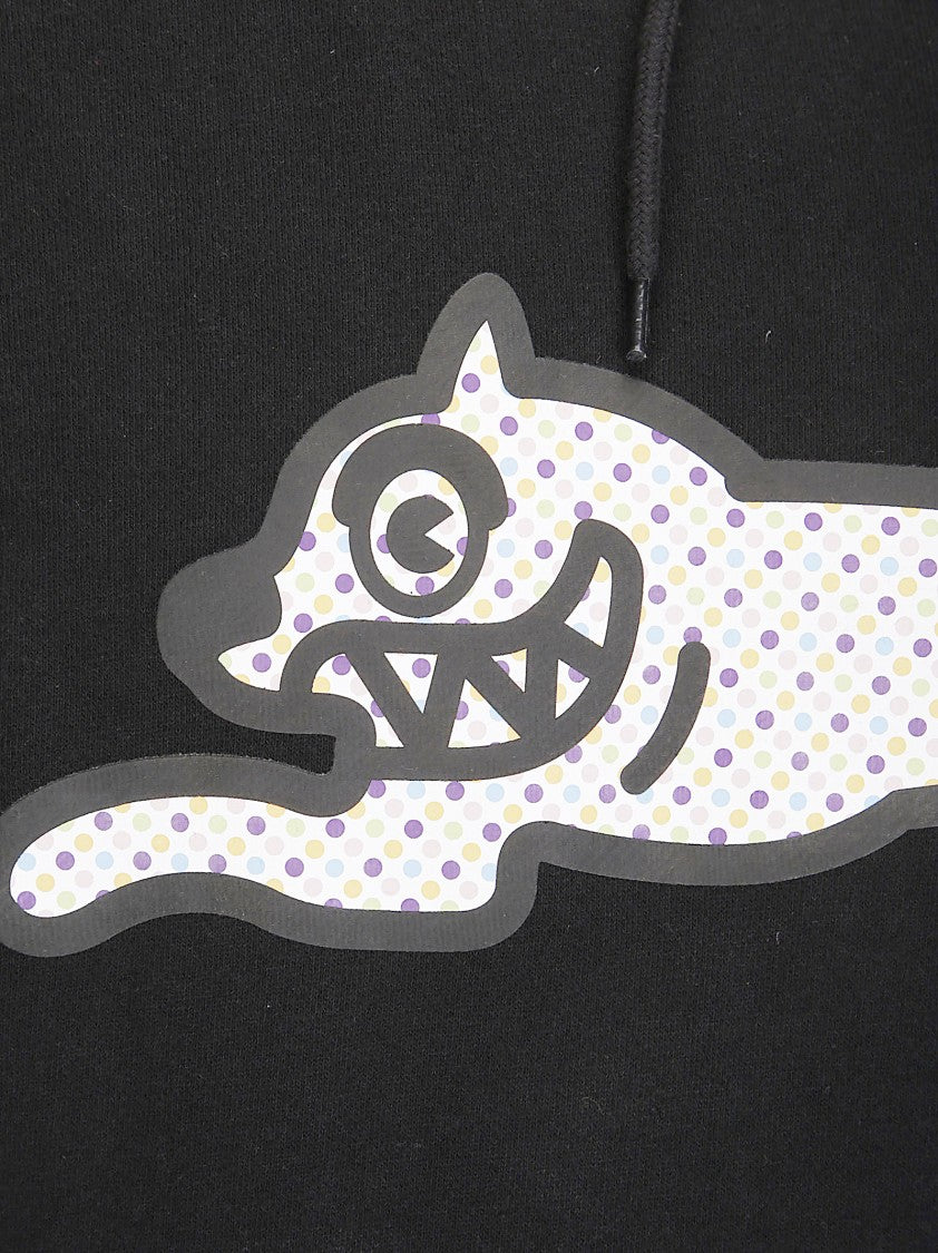 Icecream Polka Dot Running Dog Popove Sweatshirt