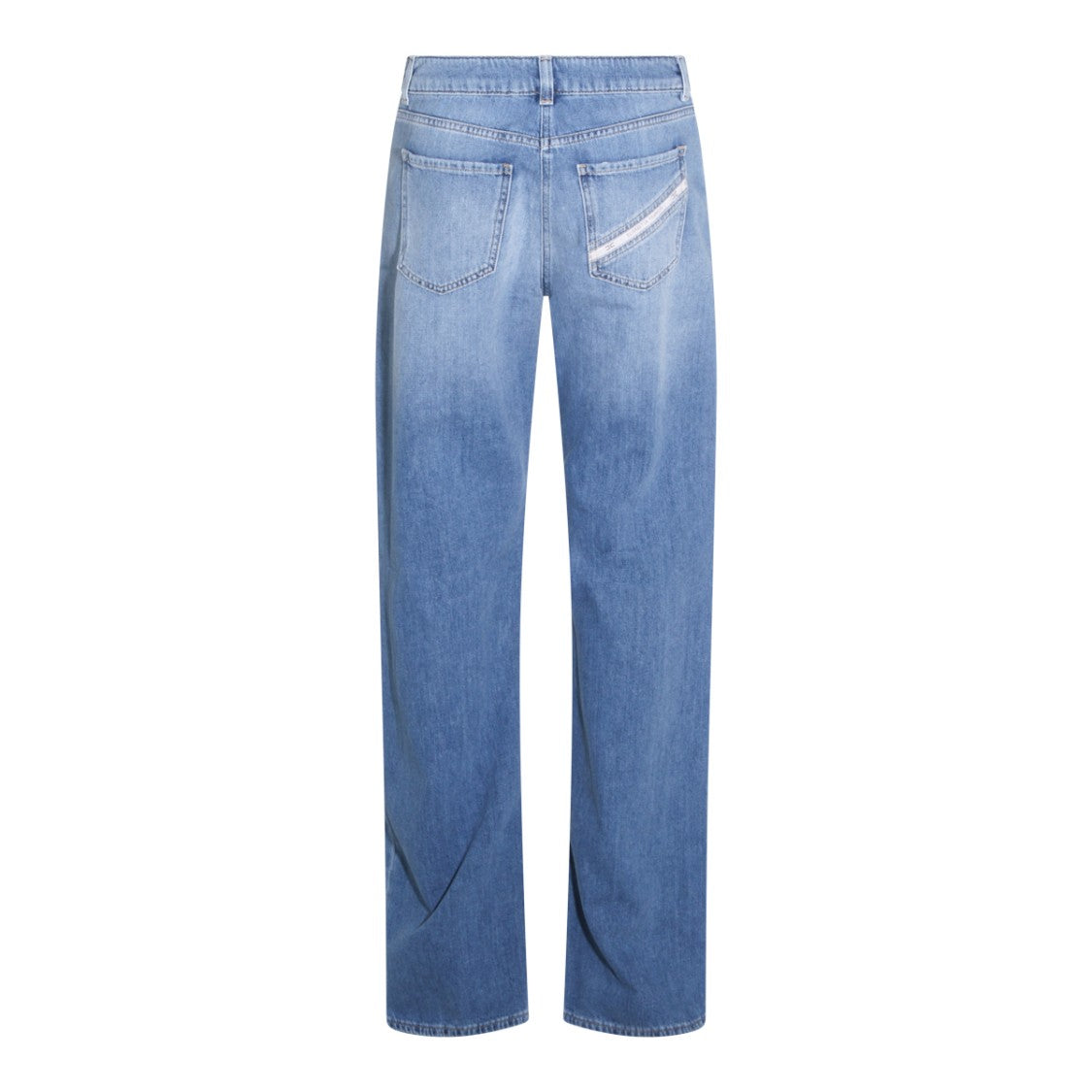 Elisabetta Franchi Straight-Cut Denim Jeans