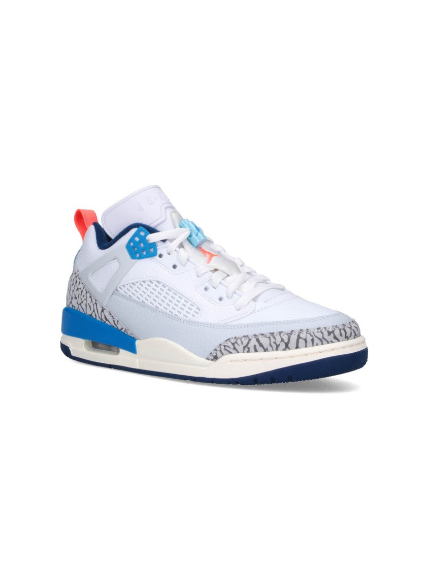 Nike "Jordan Spizike Low" Sneakers, In White Leather