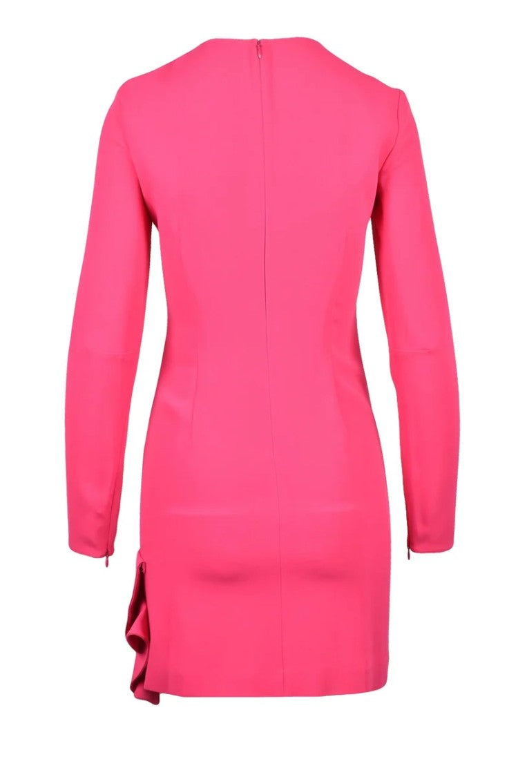 Red Valentino Facon Stretch Dress - Fuchsia