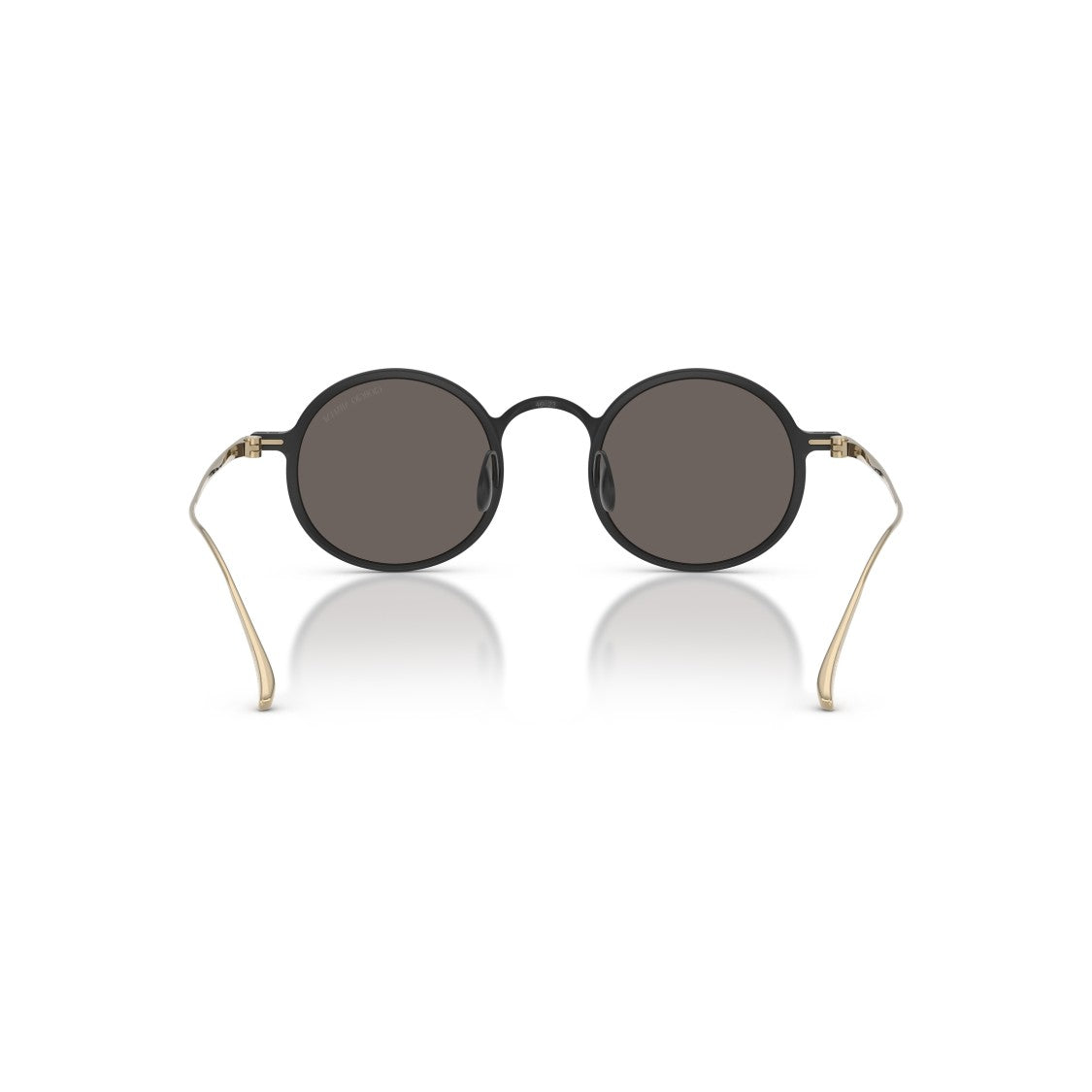 Giorgio Armani 0Ar6173t Round Lens Sunglasses With Elongated Gold Temples
