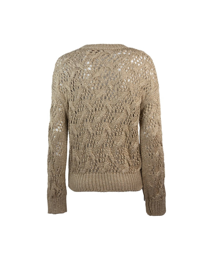 Max Mara Pilade Gold Sweater