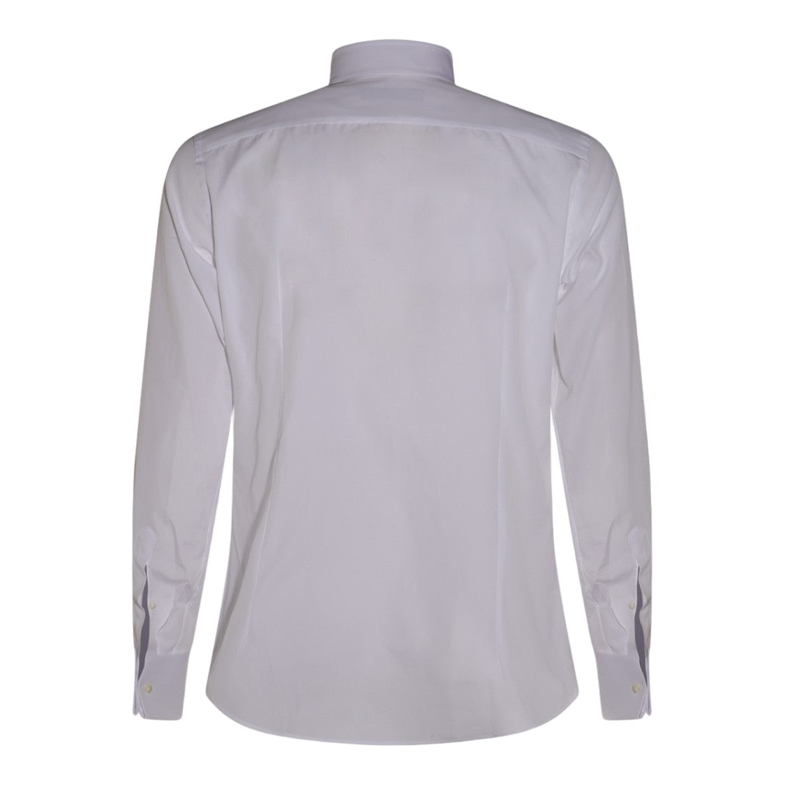 Canali Long-Sleeve Band Collar Shirt