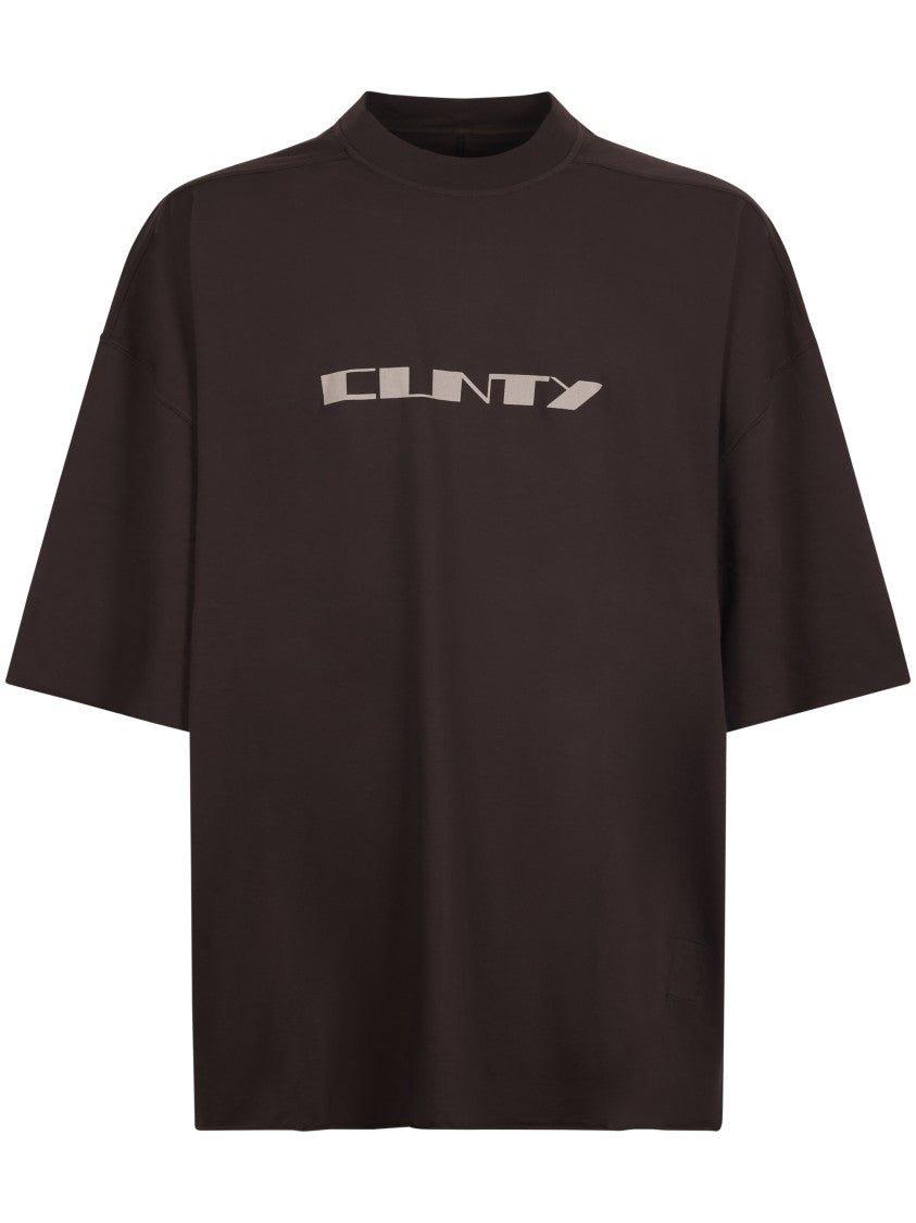 Drkshdw By Rick Owens Minimalist-Fit T-Shirt With Modern Silhouette