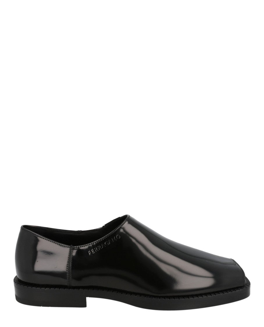 Ferragamo Dyaso Open Toe Loafers
