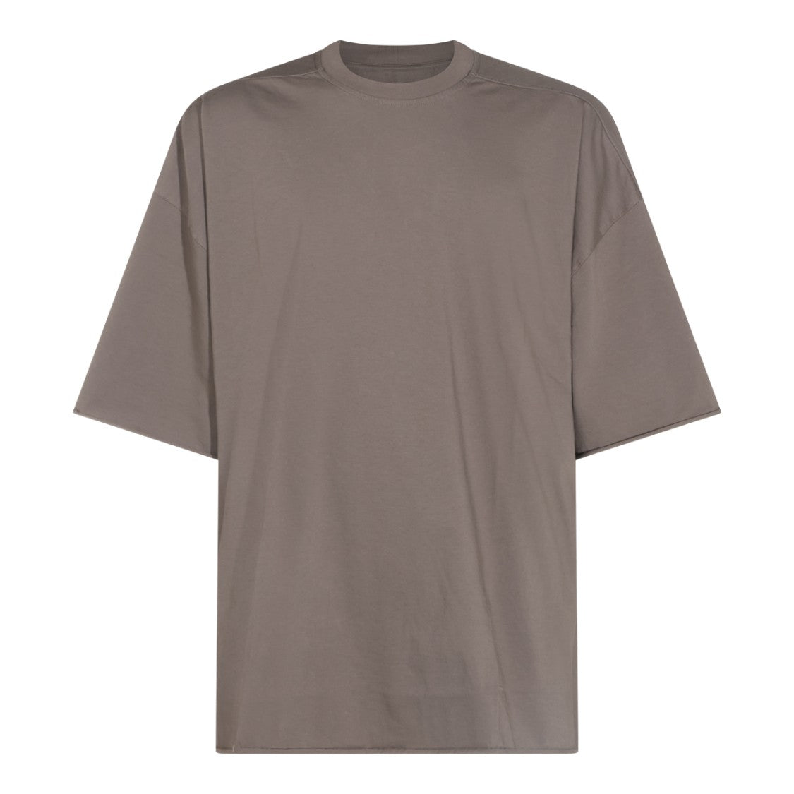 Rick Owens Oversized Minimalist T-Shirt With Dropped Shoulders And Round Neckline