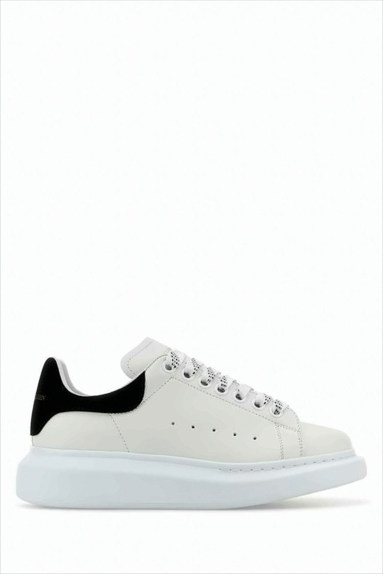Alexander Mcqueen Calf Leather Sneakers With Sole