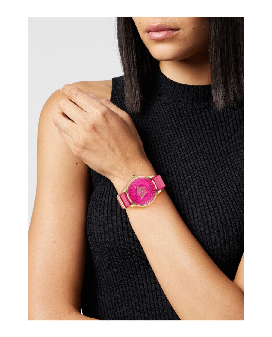 Versace Medusa Alchemy Leather Strap