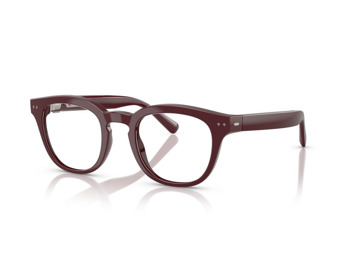 Nuance Audio 0Aw5002 Glossy Rounded Square Sunglasses