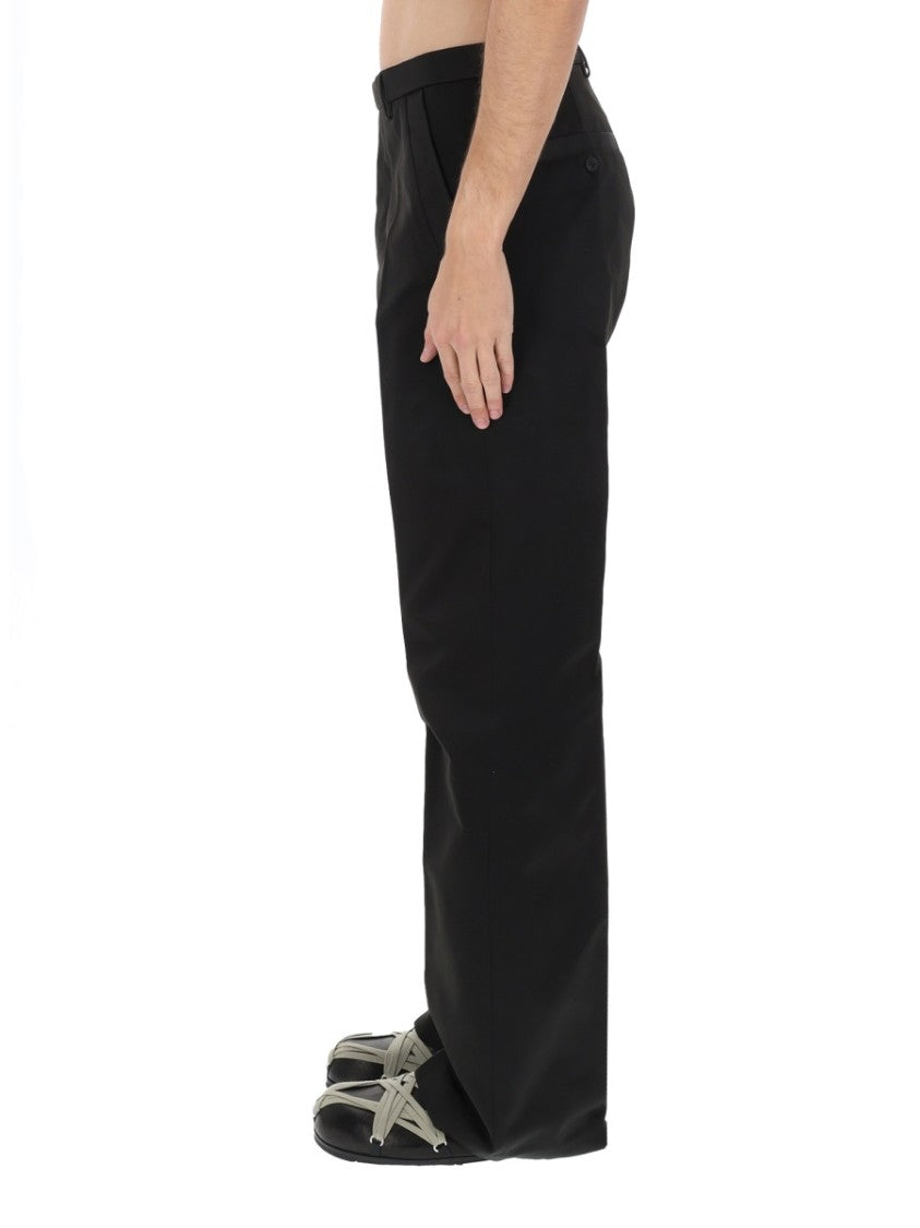 Rick Owens Tailored Wide-Leg Geth Pants