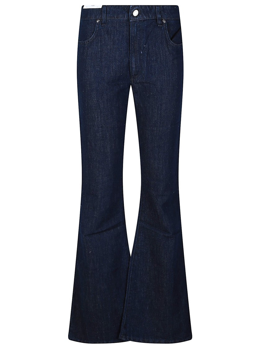 Pt Torino Janet Dark Indigo Flared Jeans