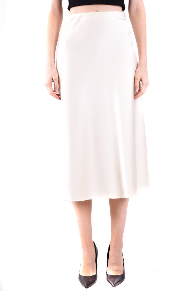 Ermanno Midi Skirt With Luxurious Polyester-Elastane Blend And Flattering Silhouette