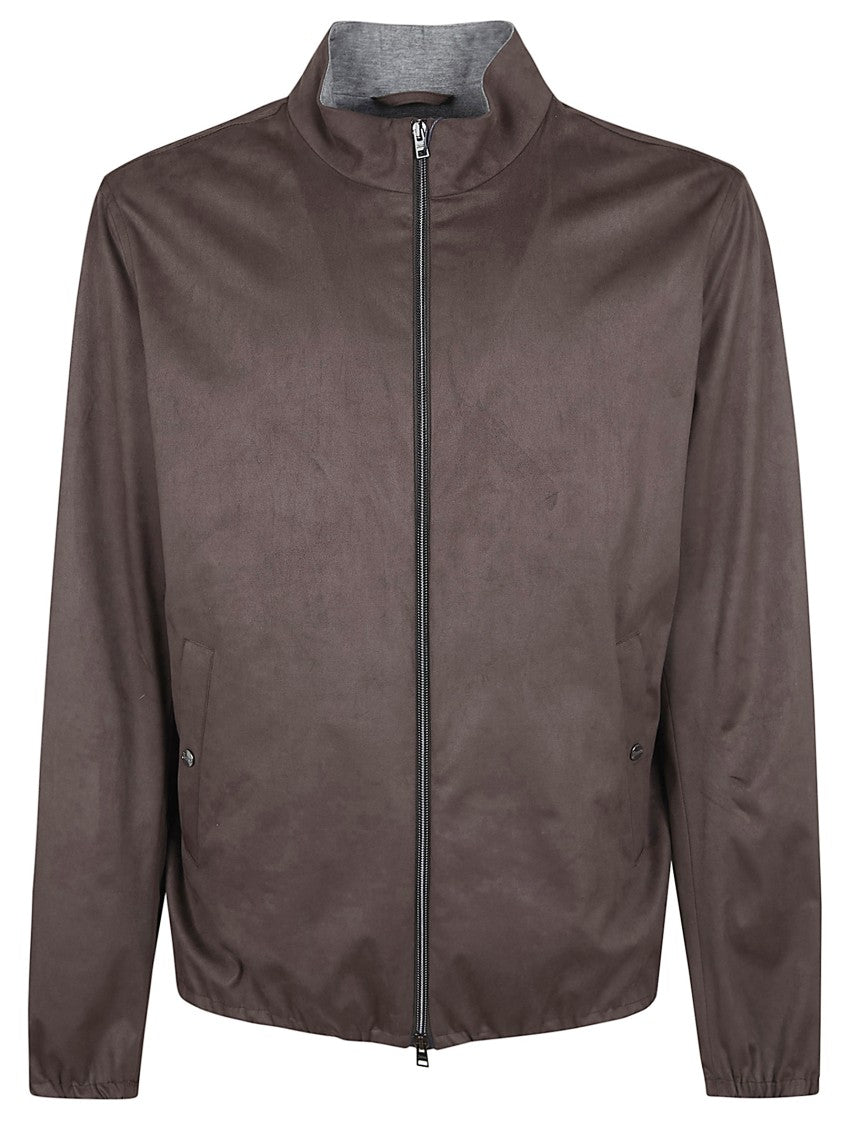 Herno Soft Suede Microfiber Jacket