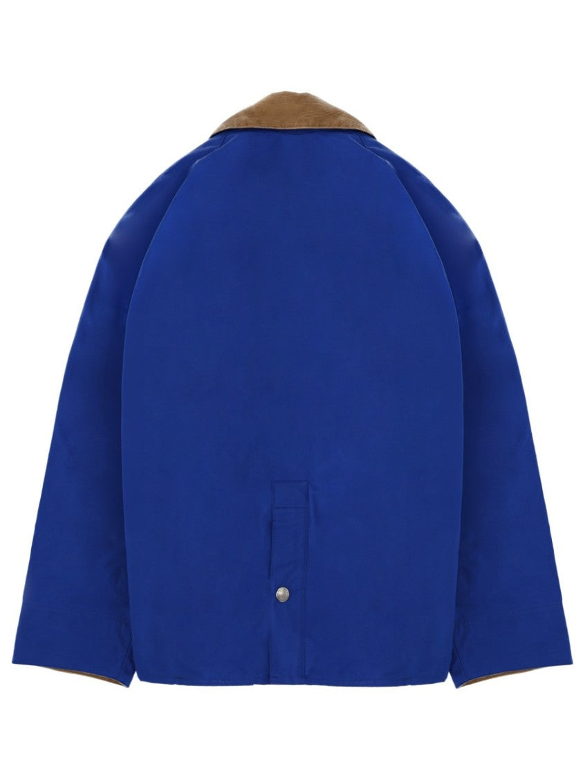 Paul Smith X Barbour Blue Cotton Corduroy Collar Jacket