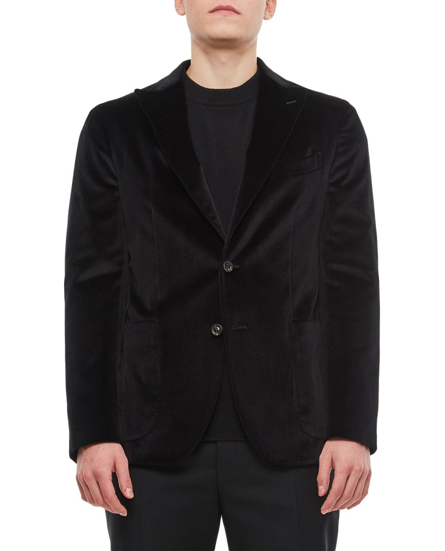 Boglioli Single Breast Velvet K-Jacket
