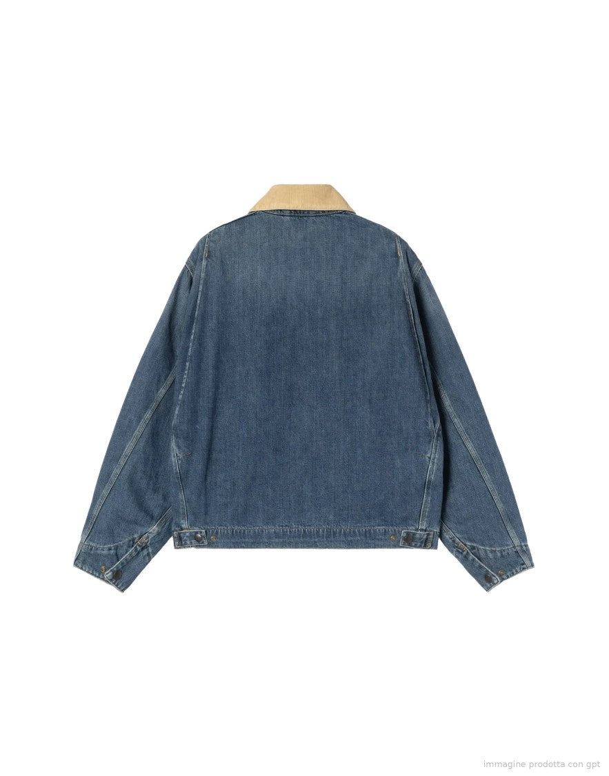 Carhartt Wip Black Clapton Structured Work Jacket