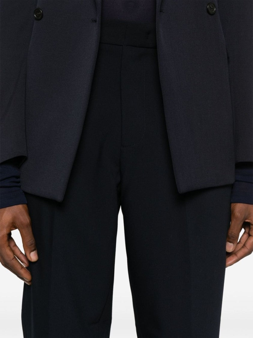 Emporio Armani Straight-Leg Tailored Trousers