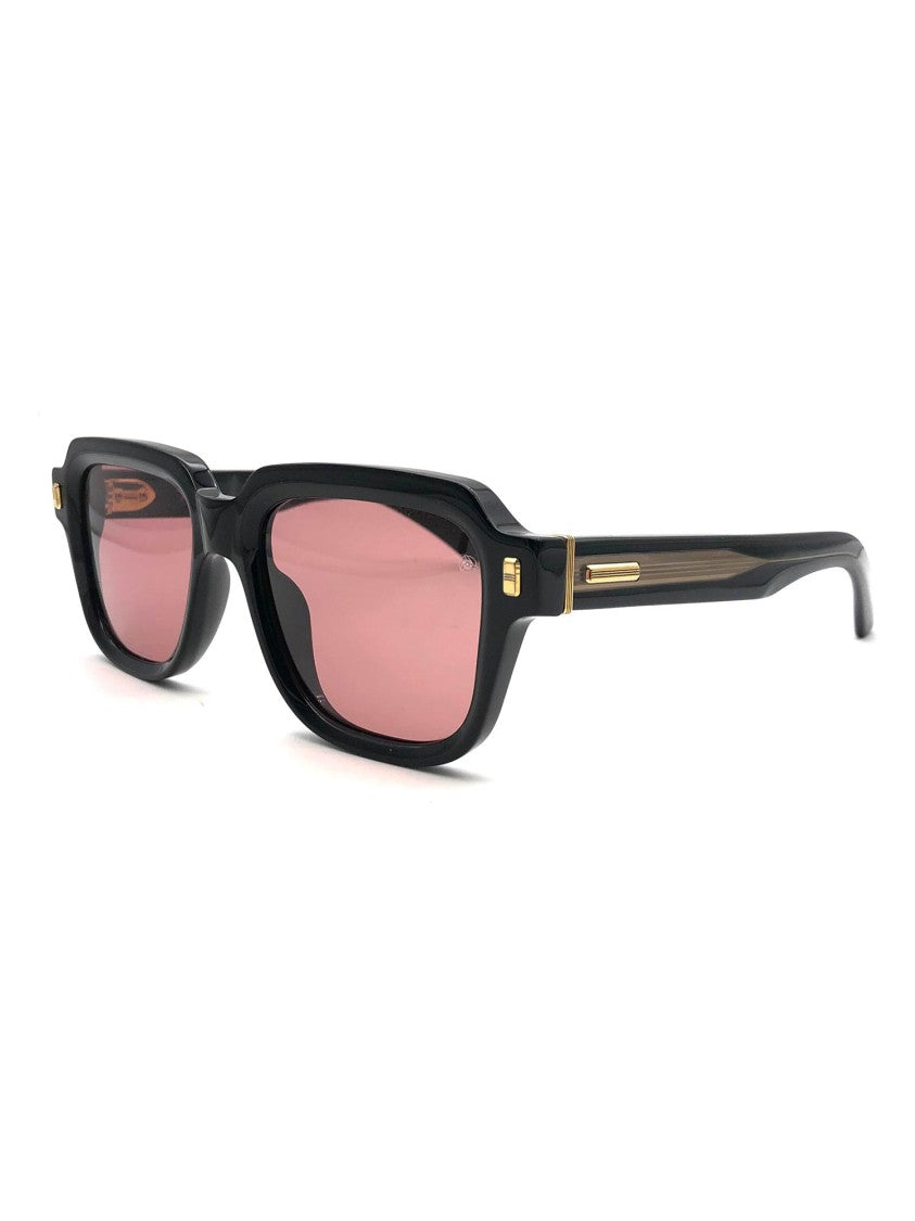 Kiurv Black Ferdinand Sleek Acetate Frames