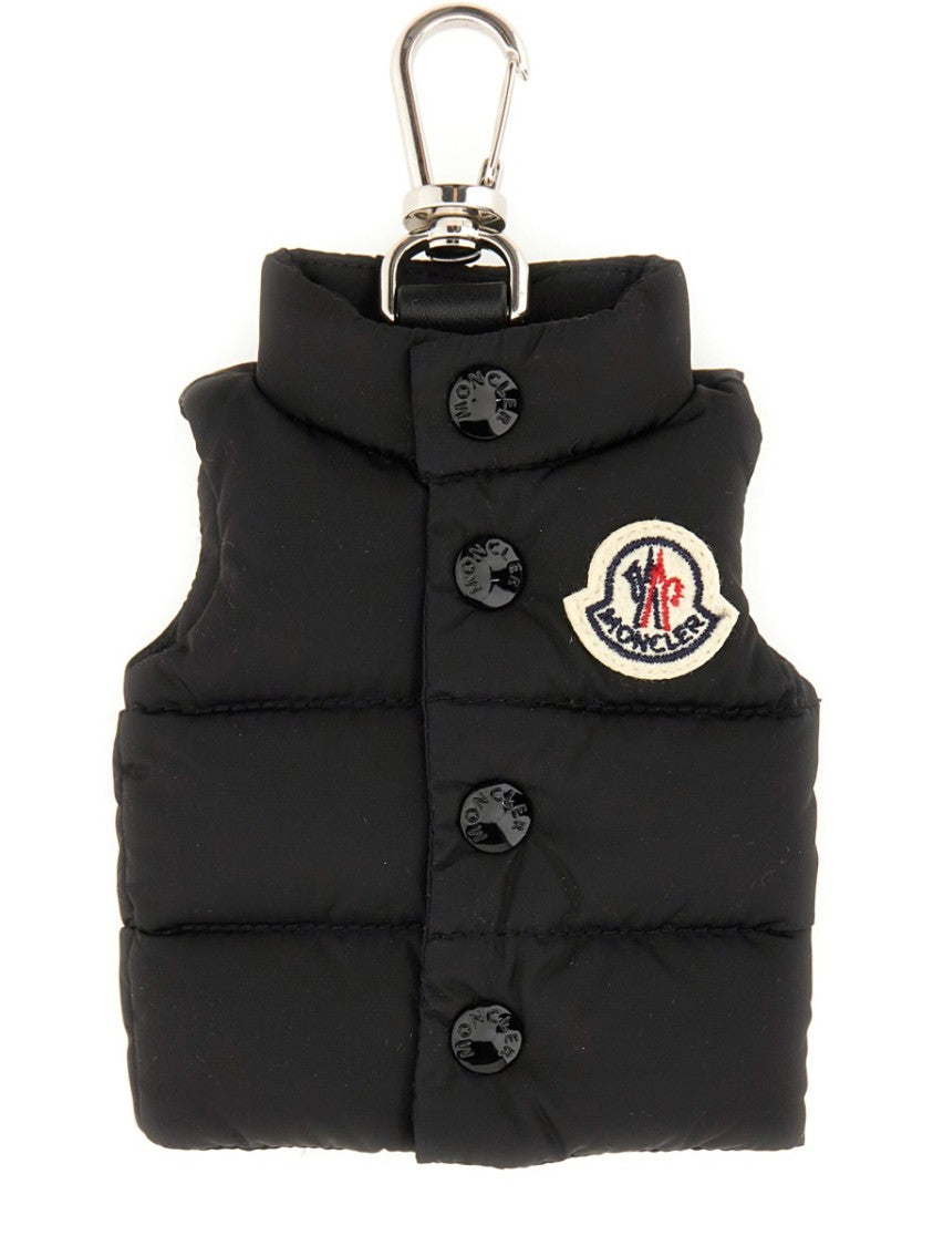 Moncler Puffer Vest Embroidered Keychain