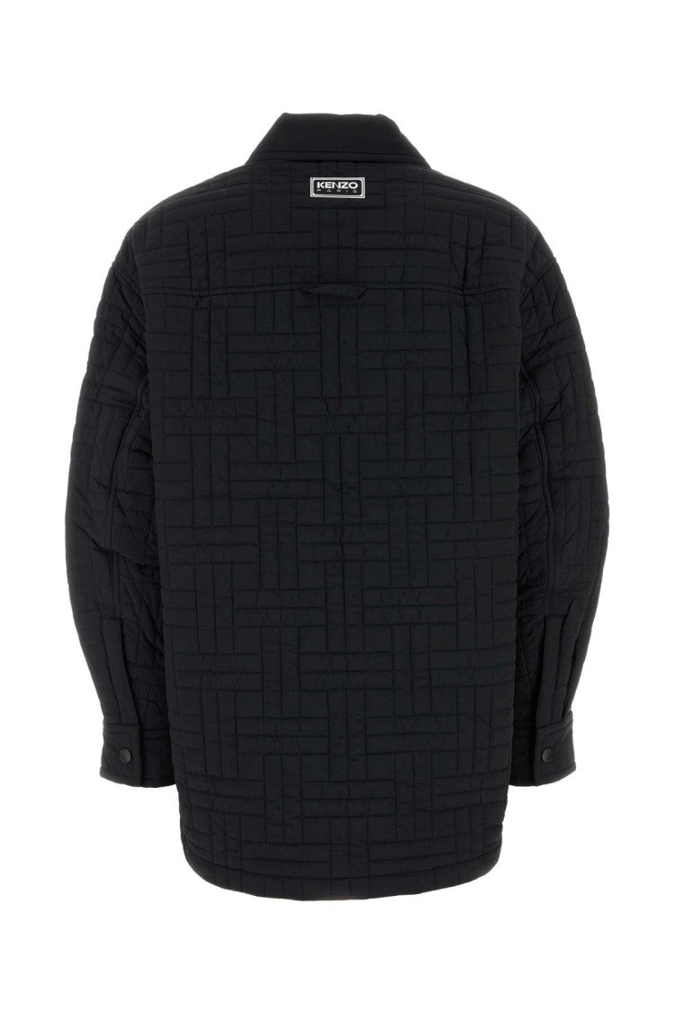 Kenzo Black Nylon Oversize Jacket