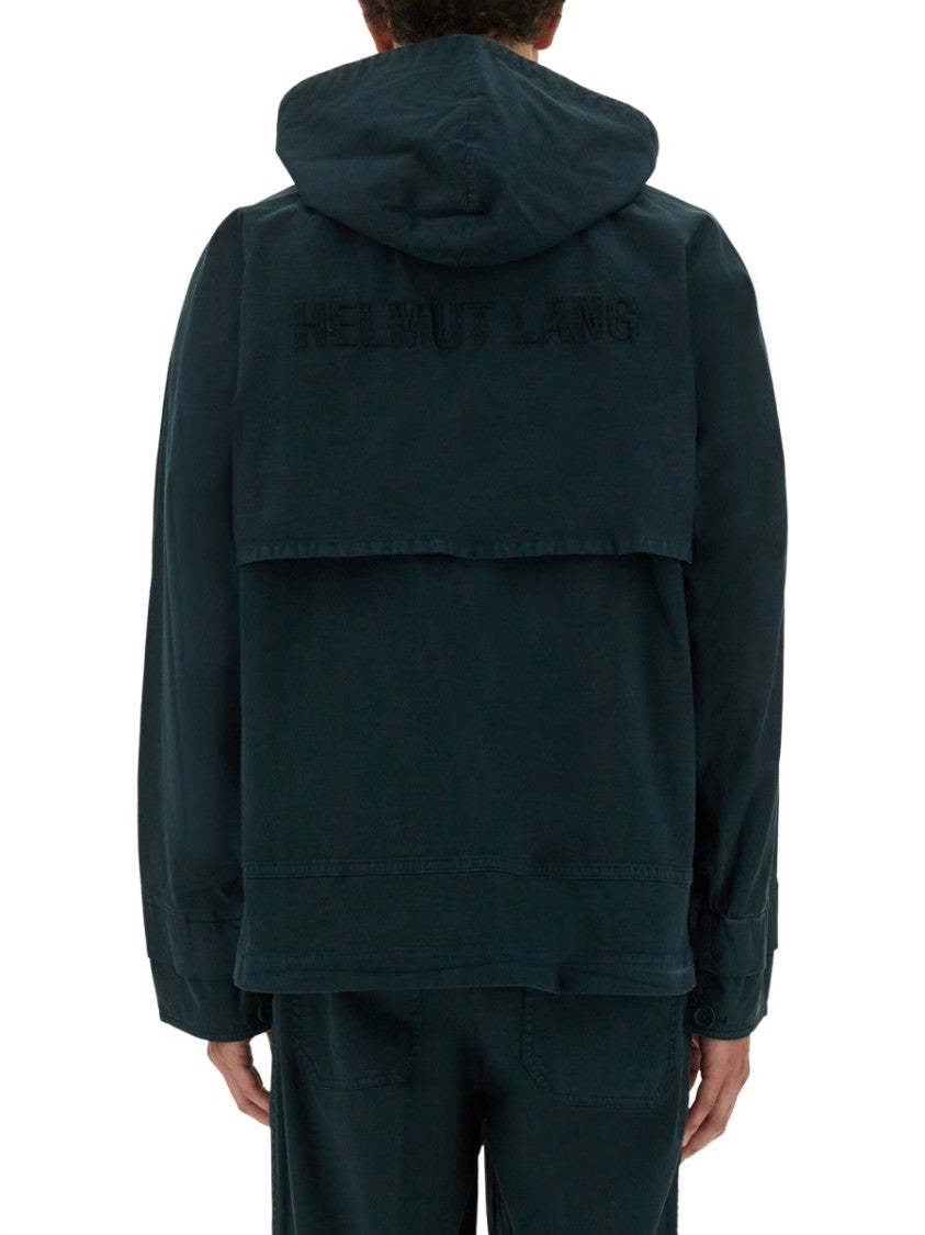 Helmut Lang Layered Design Hooded Windbreaker