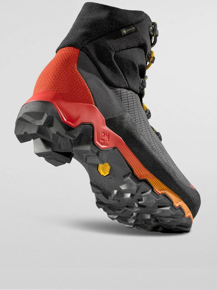 La Sportiva Black/Dark Grey Aequilibrium Trek High-Top Hiking Boots