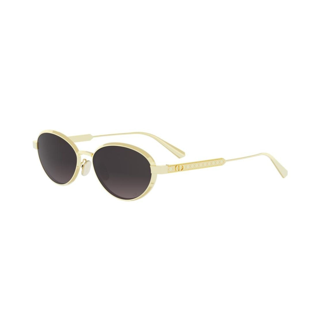 Dior Cannage R1u Oval Gradient Sunglasses