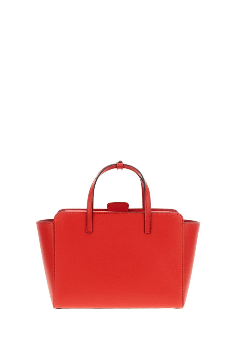 Hidesins Red Flap M Leather Crossbody Bag