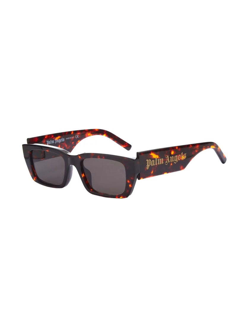 Palm Angels Brown Havana Dark Acetate Tortoiseshell Sunglasses