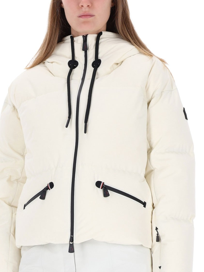 Moncler Grenoble Black Polyamide-Blend Allesaz Ski Down Jacket