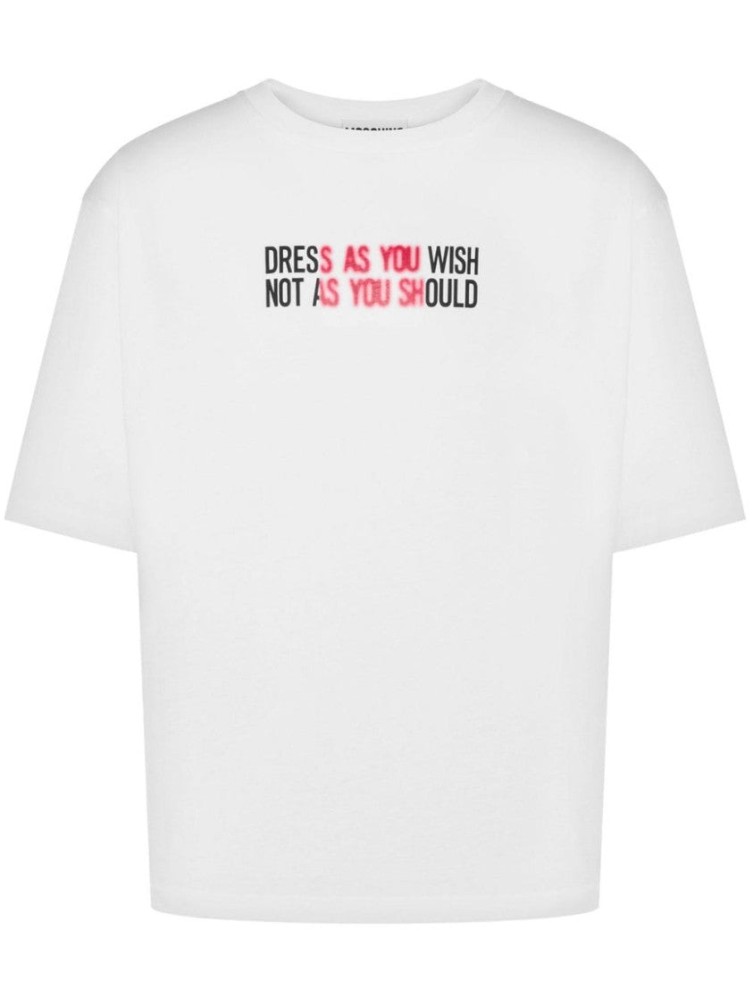 Moschino Cotton Jersey T-Shirt