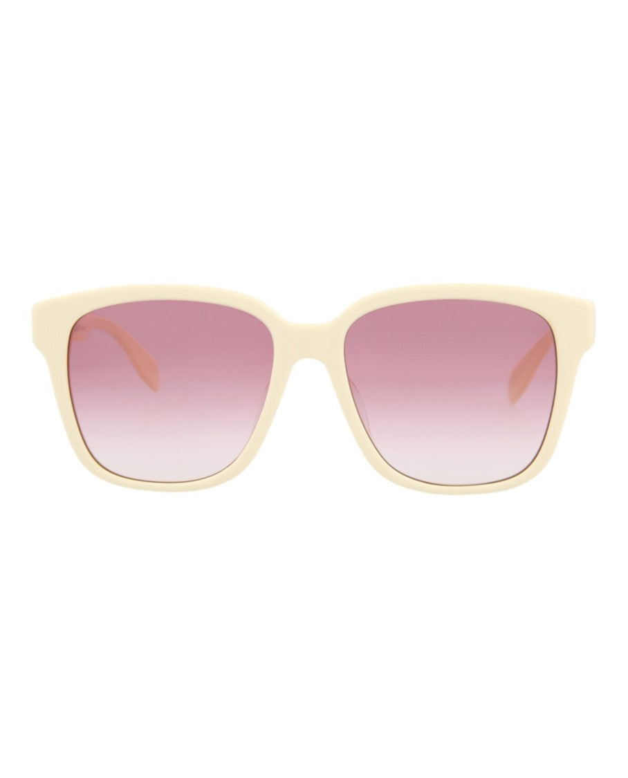 Alexander Mcqueen Square-Frame Acetate Sunglasses