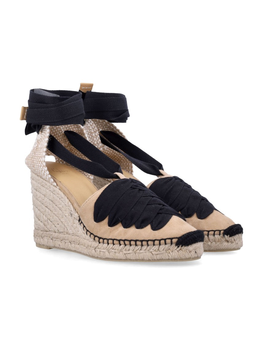Castaner Critis Suede Juta Wedge Espadrilles
