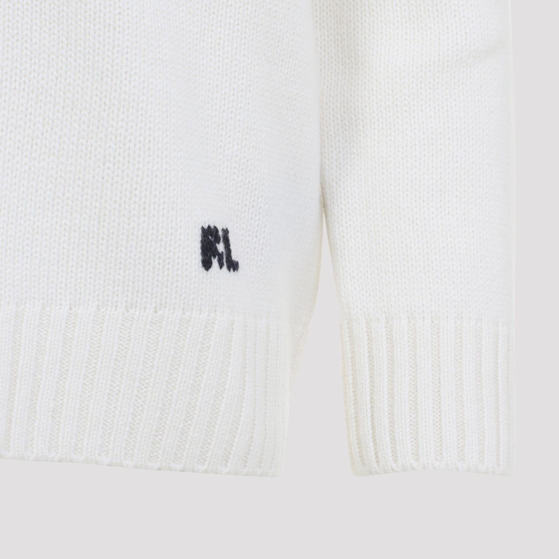 Polo Ralph Lauren Cashmere Sweater With Embroidered Bear Detail