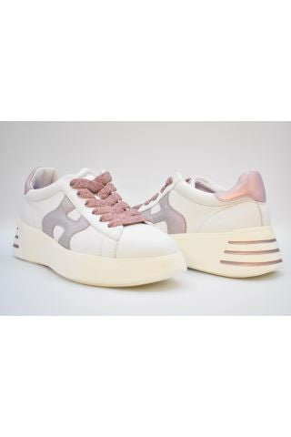 Hogan Laced Sneakers With Iconic Branding