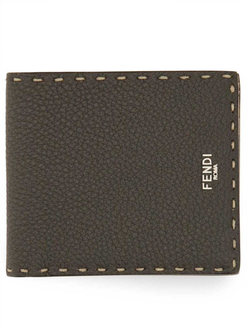 Fendi "Saddlery" Bi-Fold Wallet