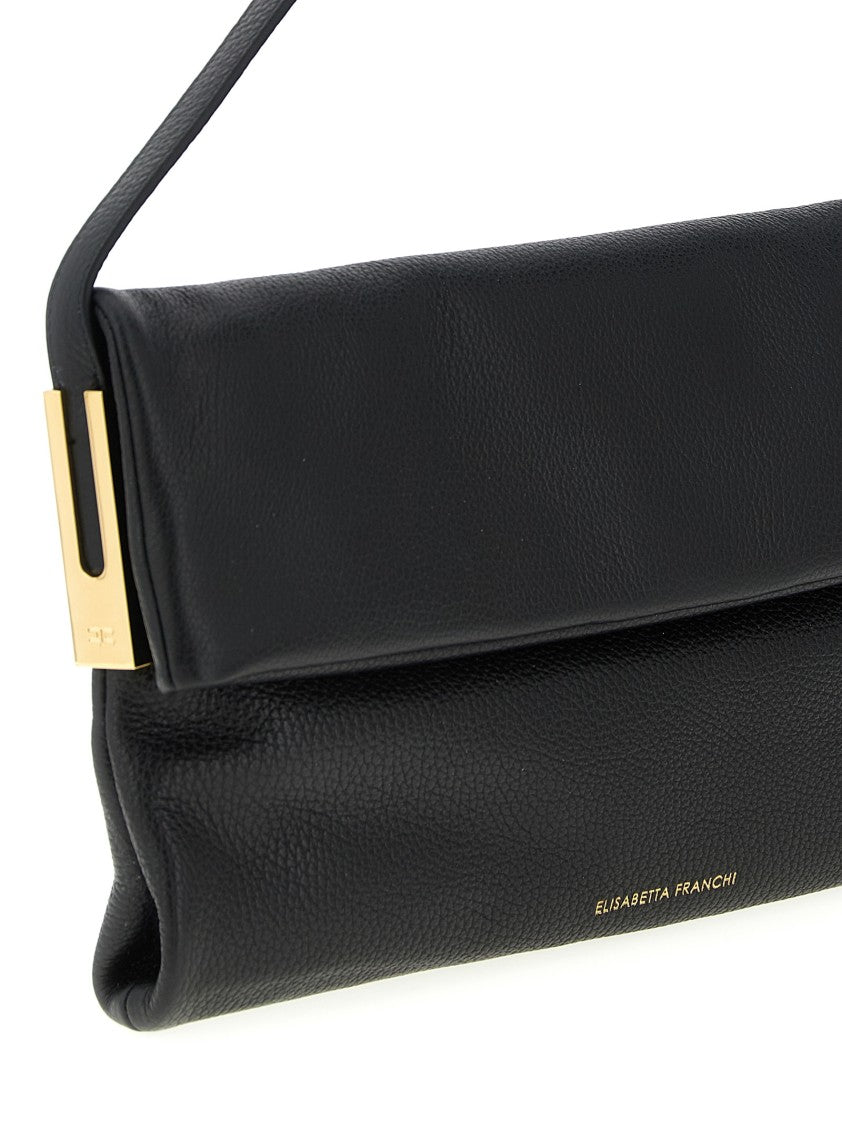Elisabetta Franchi Logo Shoulder Bag