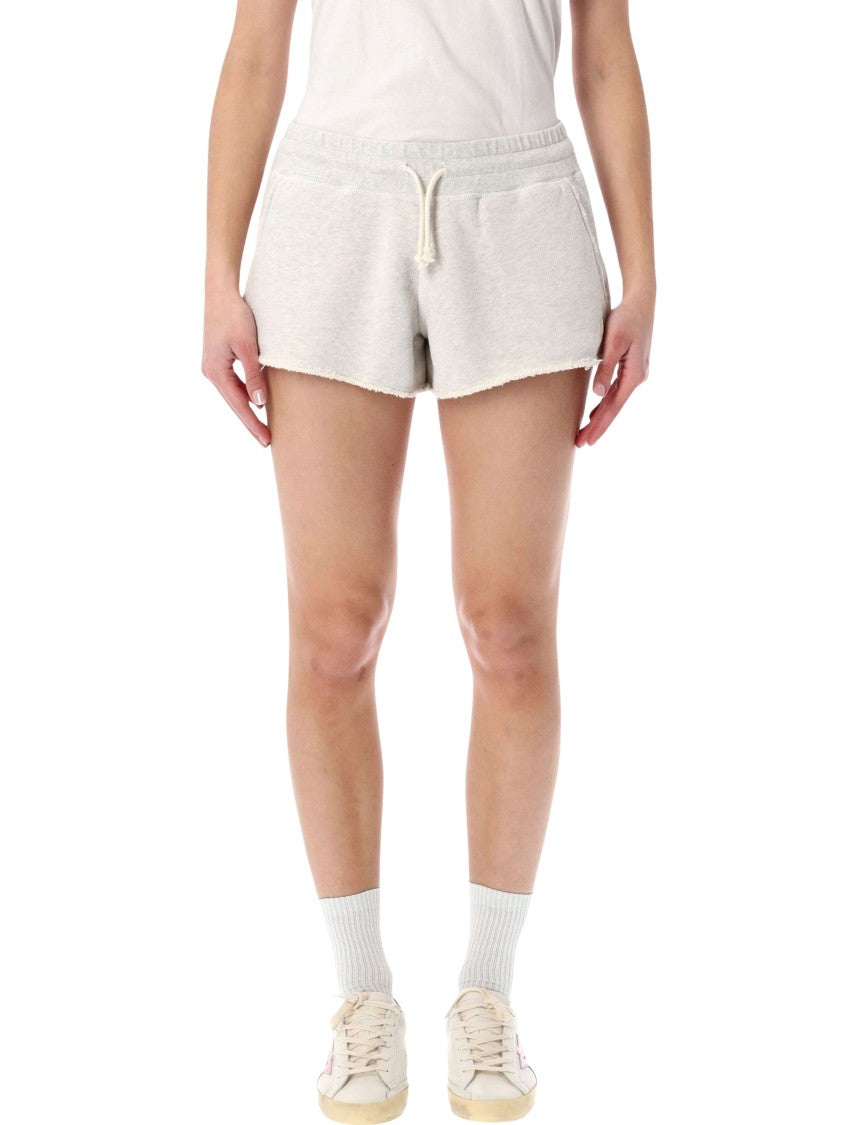 Golden Goose Raw Cut Cotton Fleece Shorts