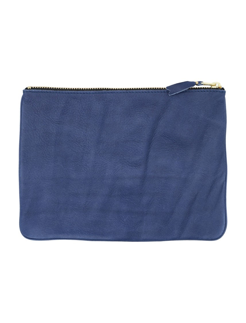 Comme Des Garçons Textured Leather Pouch