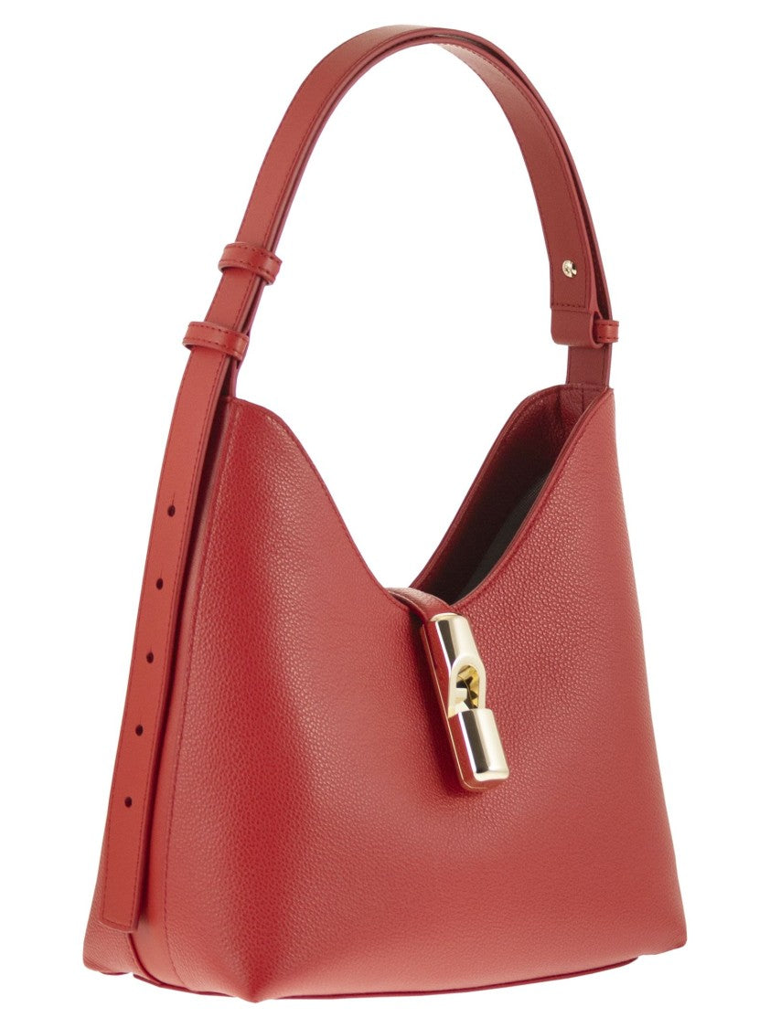 Furla Hobo Shoulder Bag In Smooth Calfskin
